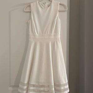 WHITE CALVIN KLEIN DRESS